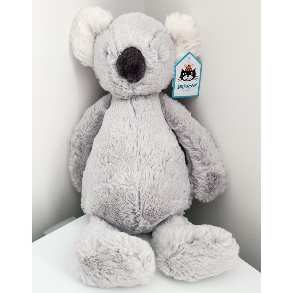 Jellycat Bashful Koala Medium Plush Stuffed Animal Retired Rare BAS3KA NWT